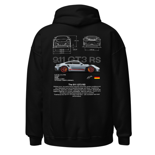 Black 911 GT3 RS Hoodie